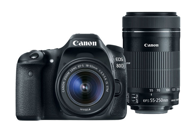 You are currently viewing Refurbished EOS 80D EF-S 18-55 & EF-S 55-250 IS STM Bundle for $699.99