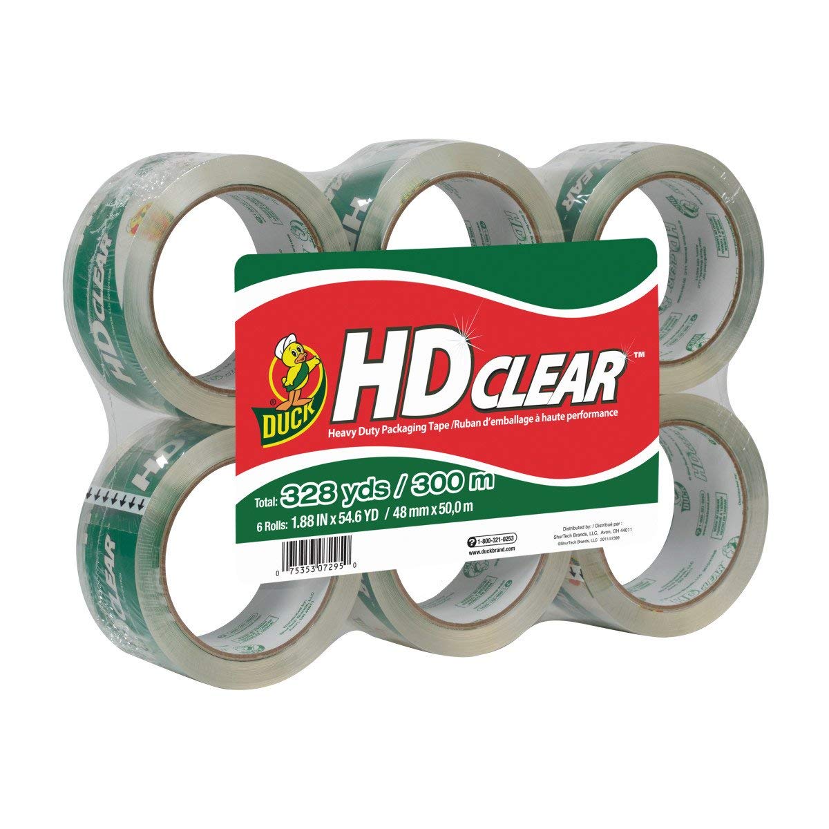 You are currently viewing Duck HD Clear Heavy Duty Packing Tape Refill, 6 Rolls, 1.88 Inch x 54.6 Yard $7.94 if you choose Subscribe & Save @Amazon