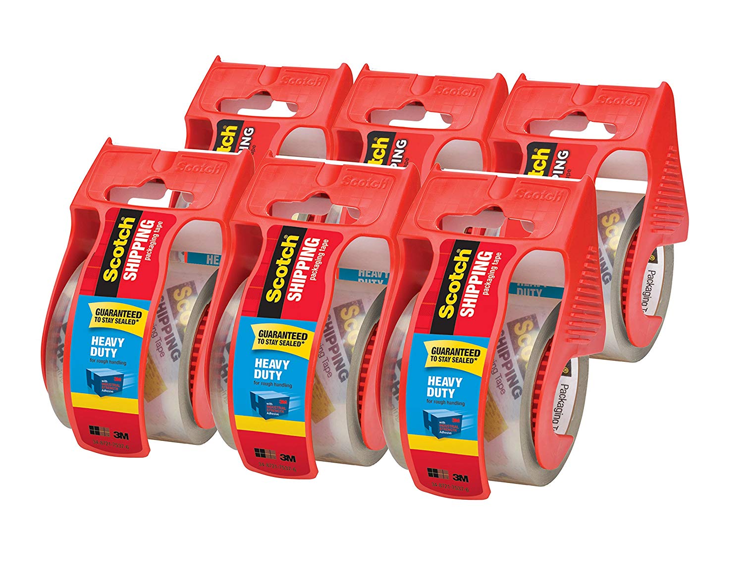You are currently viewing Scotch Heavy Duty clear Shipping Packaging Tape, 6 Rolls with Dispenser for $8.67 if you choose Subscribe & Save @Amazon