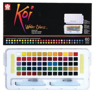 Read more about the article $39.99 Sakura Koi Watercolor Studio Set 60 colors @ Walmart