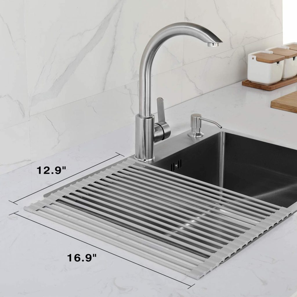 Roll Up Dish Drying Rack