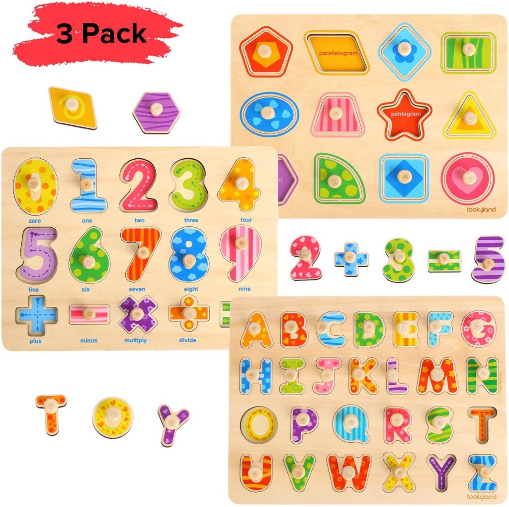 Wooden Peg Puzzle