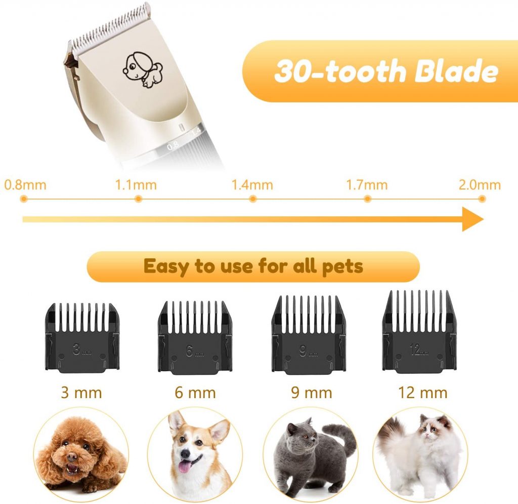 Dog Grooming Clipper Kit