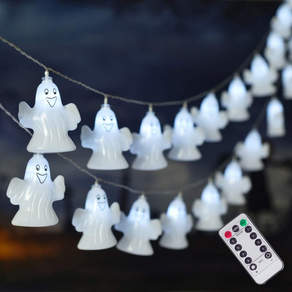 Halloween Ghost String Lights