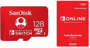 Read more about the article Amazon Prime Exclusive Deal $39.99 SanDisk 128GB MicroSDXC UHS-I Memory Card for Nintendo Switch – SDSQXAO-128G-GNCZN with Nintendo Switch Online Family Membership 12 Month – Nintendo Switch [Digital Code]