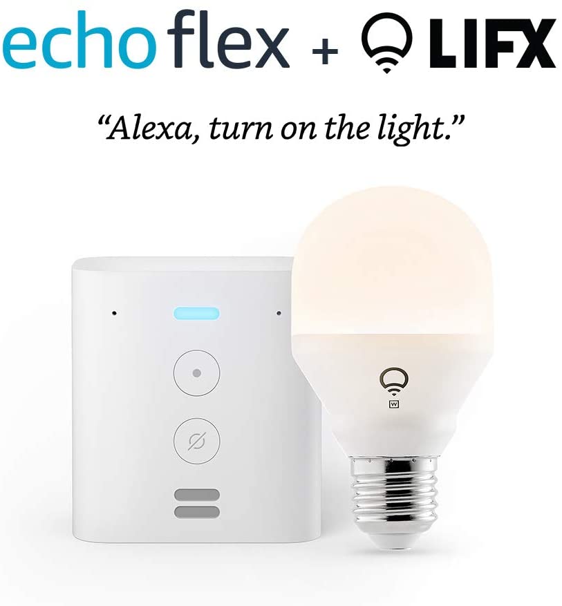 You are currently viewing Early Prime day deal $9.99 @ Amazon Echo Flex – Plug-in mini smart speaker with Alexa LIFX Smart Bulb (Wi-Fi)
