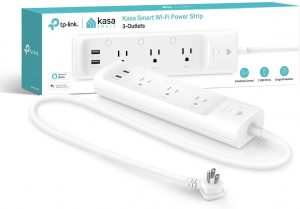 Read more about the article $19.99 after coupon @ Amazon  Kasa Smart Plug Power Strip, Surge Protector w/ 3 Smart Outlets and 2 USB Ports, Works with Alexa Echo & Google Home , No Hub Required (KP303)