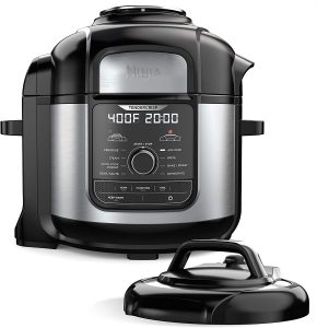 Read more about the article Amazon Prime Exclusive Deal  $149.99 Ninja FD401 Foodi 8-Quart 9-in-1 Deluxe XL Pressure Cooker, Broil, Dehydrate, Slow Cook, Air Fryer, and More, with a Stainless Finish