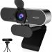 $14.49 after promo code @ Amazon 1080P Webcam with Microphone Full HD Computer Camera for Desktop Laptop