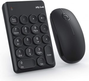 Read more about the article $9.99 @ Amazon after promo code Wireless Number Pad and Mouse, Jelly Comb 2.4G Wireless Numeric Keypad Mouse Ten-Key with Multi-Function 18 Round Keys for Laptop Desktop Notebook N042 – Just One USB Port (Black)