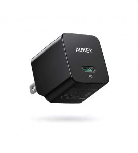 Read more about the article $6.92 after coupon @ Amazon USB C Charger, AUKEY Minima 20W iPhone Fast Charger for New iPhone, Fast Charger with Foldable Plug,Ultra-Compact PD Charger USB C Wall Charger for iPhone 11 Pro Max, iPhone SE 2020- Black