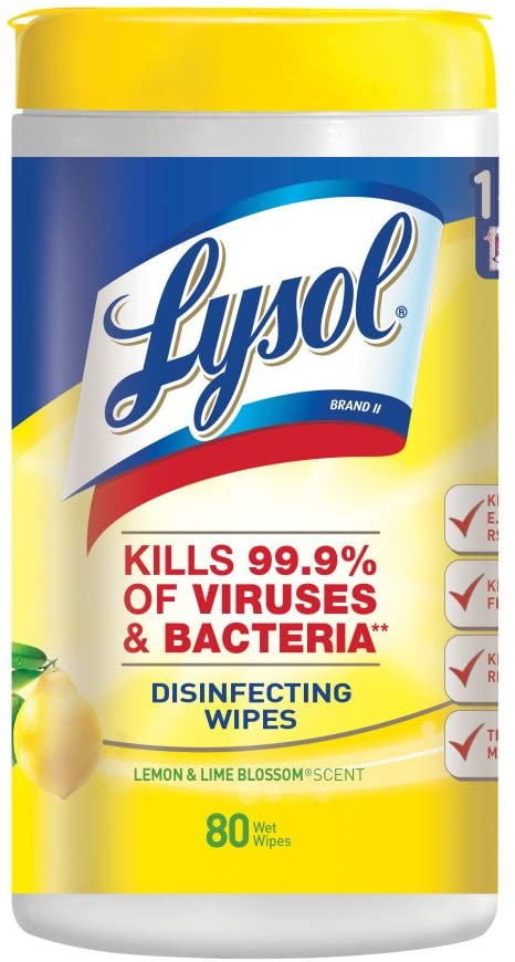 You are currently viewing $3.68 @ Amazon Lysol Disinfecting Wipes, Lemon & Lime Blossom, 80ct