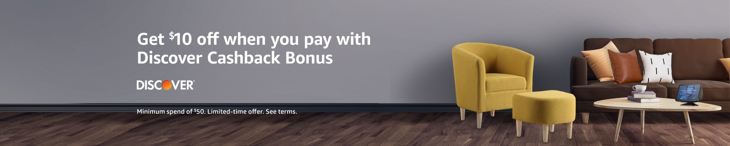 You are currently viewing Get $10 off when you pay with Discover Cashback Bonus @ Amazon (Selected Account only)