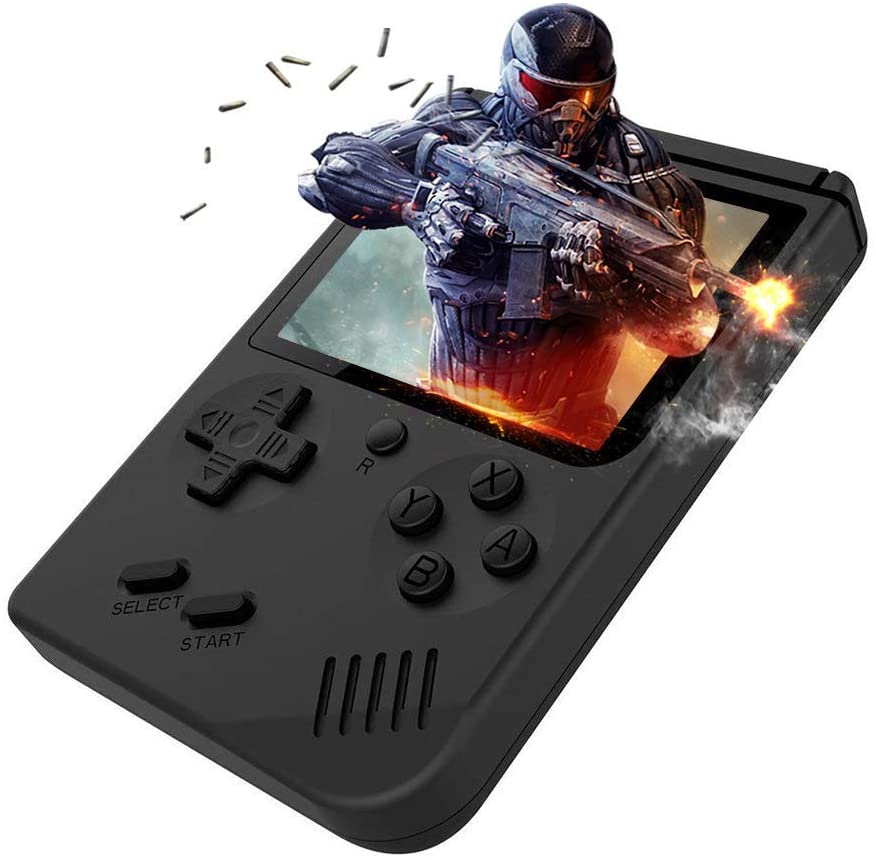 You are currently viewing $6.29 Lightning deals with promo code @ amazon TuoFang Retro Handheld Game Console, Retro Portable Game Players Built in Classic Games for Kids Children and Adult( Retro FC)