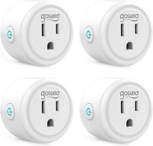 Read more about the article $8.39 after coupon and promo code @ Amazon Smart plug, Gosund Mini Wifi Outlet Works with Alexa, Google Home, No Hub Required