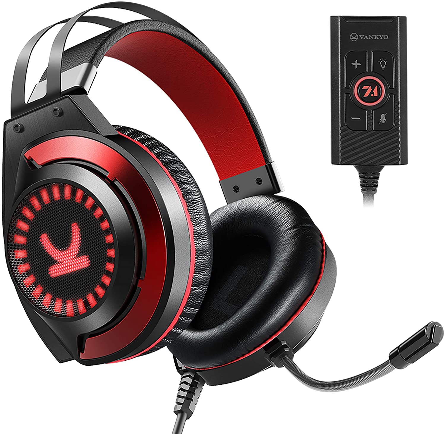 You are currently viewing $11.99 after promo code and coupon @ Amazon VANKYO Gaming Headset CM7000 with Authentic 7.1 Surround Sound Stereo PS4 Headset, Gaming Headphones with Noise Canceling